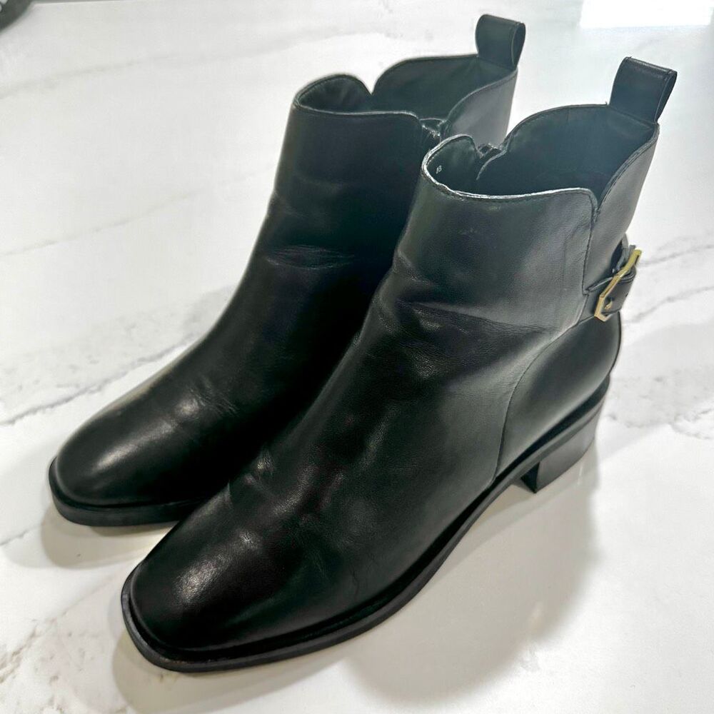 Cole Haan Kimberly Waterproof Ankle Boots. Black 8B